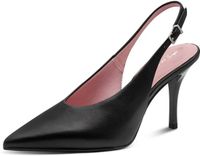 Tamaris Dames Slingpumps 1-29642-46 003 Zwart Leer Maat 41