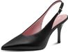 Tamaris Dames Slingpumps 1-29642-46 003 Zwart Leer Maat 41