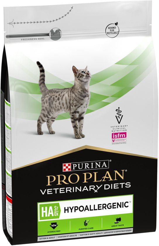 Purina Veterinary Diets Feline HA - Hypoallergenic Kattenvoer 3.5kg