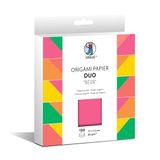 Ursus Origamipapier duo "Neon", 100 vellen, 80 g/m², 15 x 15 cm, Meerkleurig