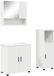 vidaXL Badkamermeubel Set 3 st Wit 61 x 35 x 64 cm