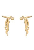Gaya Leo E-Commerce Ltd. Gaya Earrings 14 karaat goudkleurig staal 1.70 cm