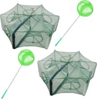 Kreeftenfuik - Groen - Nylon - 60 x 25 x 25 cm