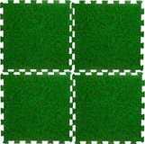 Neka Foam puzzelmat zwembadtegels / fitnesstegels - Gras - 16x stuks - 50 x 50 cm p/stuk