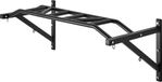 Trekstang met meerdere grepen, wandmontage, voor pull-ups, geschikt voor intensief gebruik in een thuisgym
