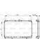Valeo Radiateur 731640 | Compatibel met: MITSUBISHI 3000 GT Coupe