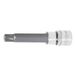 KS Tools 918.1788 1/2" CHROMEplus Bit-dopsleutel RIBE met boring, M14