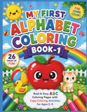 My First Alphabet Coloring Book