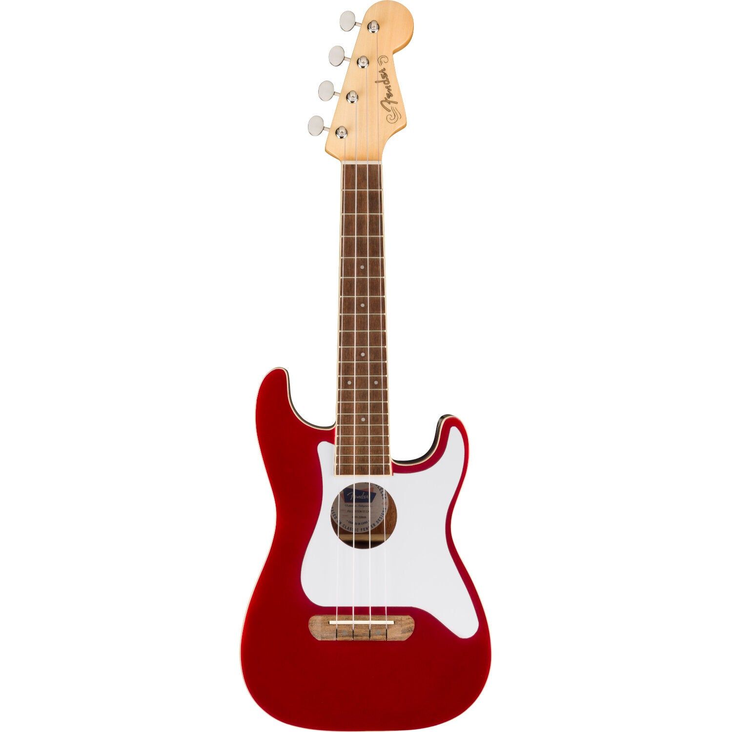 Fender Fullerton Strat Uke - Candy Apple Red