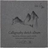 SMLT Schetsboek Kalligrafie Vierkant 14 cm 100gr 48 vel Papier FSC