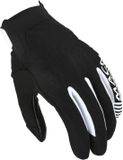 Macna Obtain Leather Motorfiets handschoenen Zwart/wit XL