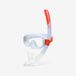 AquaLung Kit plongée masque ANTI-BUÉE et tuba valve snorkeling, 100 adulte Gris clair