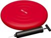 Gorilla Sports Balanskussen - Wiebelkussen - Balanstrainer - Incl. Pomp - Rood