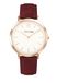 Trendy Kiss Dameshorloge met leren armband TR10089-01R