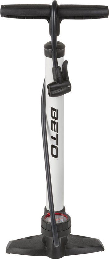 Beto Fietspomp Hoge Druk Staal Wit Zwart 11 Bar