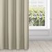 Eurofirany Rita Effen gordijn met 8 ogen, modern, voor slaapkamer, woonkamer, kinderkamer, 1 stuk, polyester, cappuccino, 140 x 250 cm