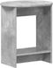 vidaXL Bijzettafel Betongrijs 50 x 39,5 x 55 cm Bewerkt hout