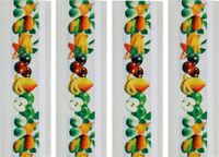 Pro Garden Fruitvliegjes val fruit raam plakstickers - 8x stickers - ongedierte bestrijding - Insekten vallen