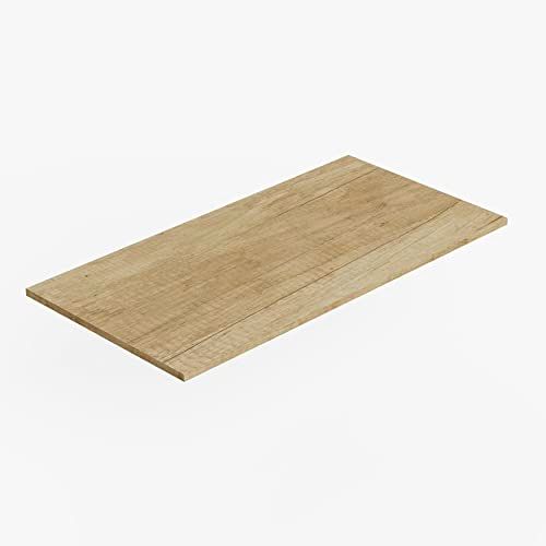 Baikal Werkblad van hout voor badkamer, melamine, 16 mm, combineerbaar