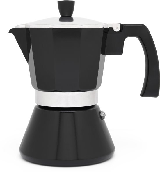 Leopold Vienna Espressomaker zwart 6 cups