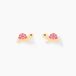Boucles D'oreilles Puces Cali Tortue Or Jaune