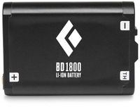 Black Diamond 1800 Lithium Batterij Zwart