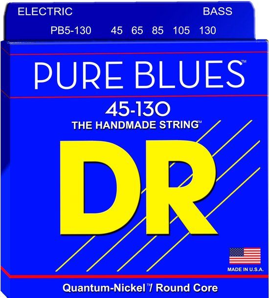 D&R PB5-130 Gitaarsnaren "Pure Blues" voor basgitaren