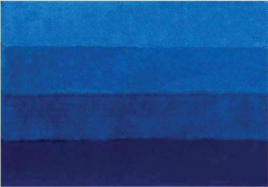 Spirella Badmat – Antislip Badkamer Mat – Wasbaar op 40°C – Sneldrogend – Geschikt als Douchmat – Blauw