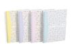 Oxford Spiral Notitieboek, A5, gebloemd, geruit, 120 pagina's, softcover, 4 designs, 5 stuks