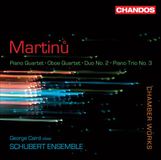 PIAS Nederland George Caird, Schubert Ensemble - Martinů: Chamber Works (CD)