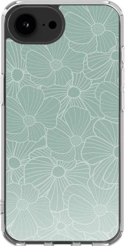 imoshion Hoesje - Geschikt voor Apple iPhone 17e / 16e - Design hoesje - Botanica