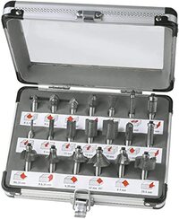 Ferm PRA1008 Freesset - 20-delig