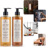 PRIJA Cosmeticaset: vloeibare zeep met ginsengextract + haarshampoo met rucola 2x380ml