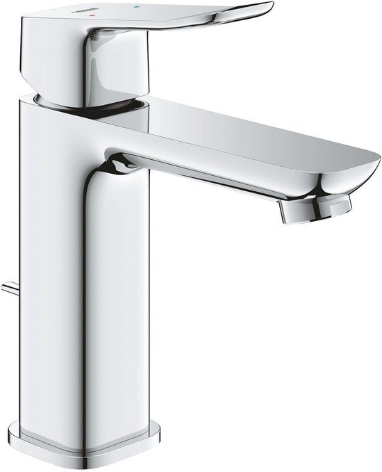 GROHE Dice Wastafelmengkraan - S-Size - Waterbesparend - Inclusief Pop-Up Waste - Chroom