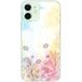 1001 coques Apple iPhone 12 Mini Watercolor flowers bedrukt siliconen hoesje