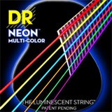 D&R Snaren Multi-Color Strings Lite Coated Fosfor Brons Akoestische Gitaar Snaren, Licht NMCA-12