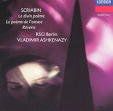 Sinf.3/Poeme London Scriabin: Le divin poème; Le poème de l'extase; Rêverie