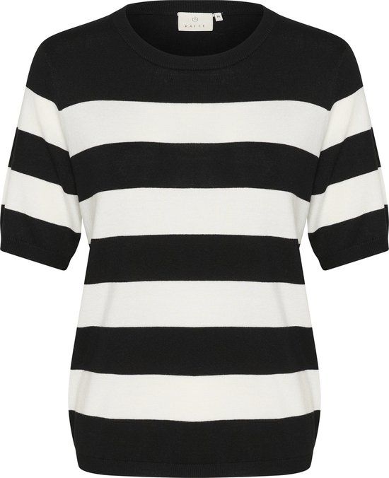 Kaffe KAlizza Striped Knit Dames Trui - Maat XL
