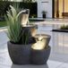 Wan GmbH Fontaine d'extérieur - Fontaine de jardin avec pompes - Décoration de jardin - Ornement de jardin