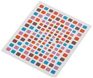 SABRINA AZZI Sabrina Art Deco sjabloon geruit kleuren (784), standaard, uniek