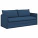 vidaXL Sofa Blue Fabric 196 x 82 x 85 cm