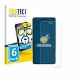 BROTECT - Screenprotector voor Huawei Mate 60 Pro Plus - Folie Beschermfolie transparant 6 Stuks