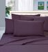 Elegant Comfort Rimpelbestendige luxe 6-delige lakenset - 1500 Premier hotelkwaliteit zijdezacht #1 beoordeeld lakenset - King, aubergine-paars