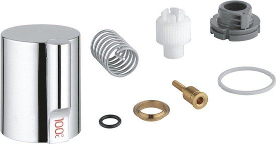 GROHE Bedieningselement Sanitairkraan 46677000 - Binnenwerk - RVS