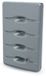 VITA Regenton Aqua Wall 400 liter grijs
