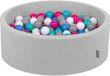 KiddyMoon Ballenbad 90x30cm - 300 Ballen ∅ 7cm