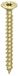 HECO TOPIX-Plus Spaanplaatschroef 3,5x20mm Platkop Geel Verzinkt Voldraad HD-20 (1000 stuks)