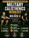 MILITARY Libri GmbH Military Calisthenics Workout for Men Over 50: A Joint-Friendly, No-Equipment Plan to Build Strength, Burn Belly Fat, and Boost Energy at Home