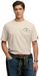 Superdry Heritage Biker Loose T-shirt Heren M Rainy Day Grey