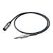 Proel BULK230LU3 audio kabel 3 m 6.35mm XLR (3-pin) Zwart